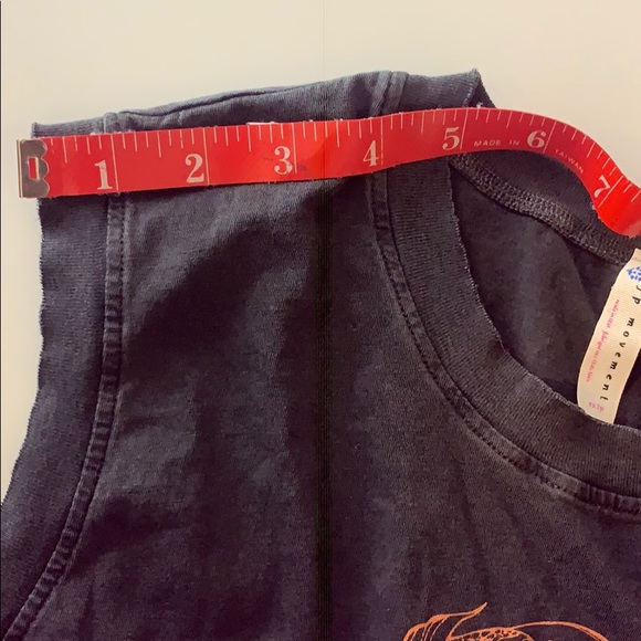 NWT Free People Movement Don’t Be Koi Tee in Black - Picture 14 of 16